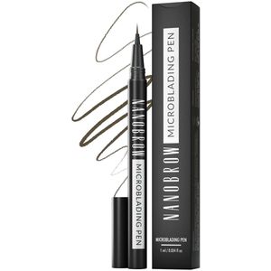 Nanobrow - Microblading Pen - Donkerbruin - Nauwkeurig - Dikkend Effect