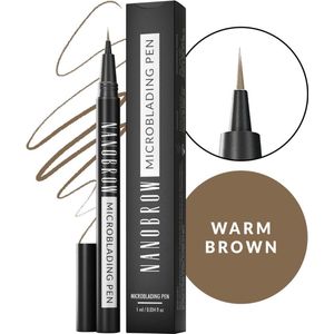 Nanobrow - Microblading Pen Warm Brown - 1ml