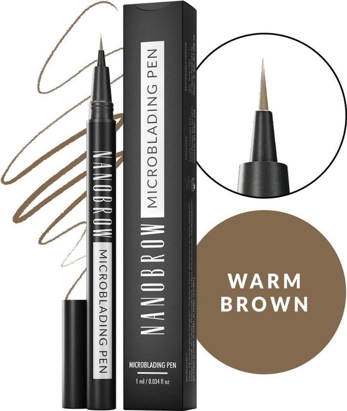 Nanobrow - Microblading Pen Warm Brown - 1ml