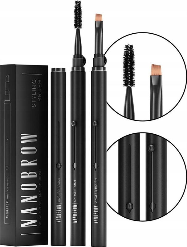 Nanobrow - Styling Brush Set - Make-up Kwasten - Hygiënisch - Synthetische Haren