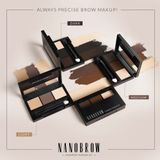 Nanobrow - Eyebrow Powder Kit - Donker - Wenkbrauw make-up