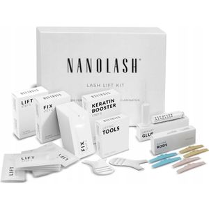 Nanolash Lash Lift Kit set voor wimperlifting en -laminering