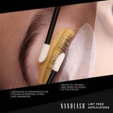 Nanolash - Velours Applicators - Wimpers en Wenkbrauwen - 50 Stuks - Pluisvrij