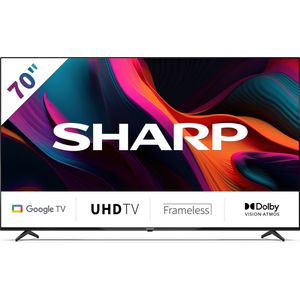 Sharp - 70"" 4K Ultra HD LED Google TV