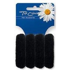 Top Choice - Hair Elastics 22531 4Pcs