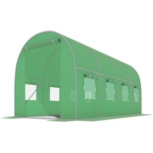 Kweektunnel - Groen - Folie - 400x200x200cm
