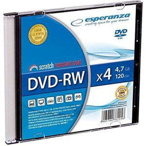 DVD-RW ESPERANZA [slim jewel case 1 | 4,7 GB | 4x ] (1013-5905784762258)