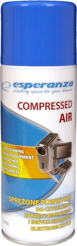 Esperanza ES103 Luchtdrukspray - 400 ml - Blauw Wit