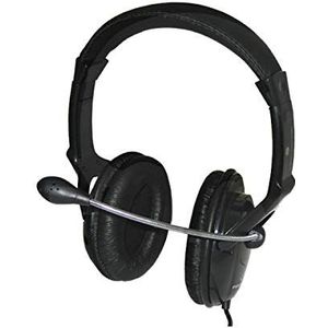 Esperanza - EH101 - Kantoorheadset - Zwart - Bedraad