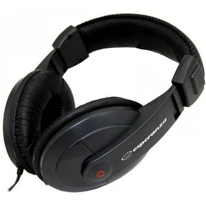 Esperanza EH120 headphones/headset Hoofdtelefoons Hoofdband Zwart