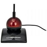 Esperanza EH130 microfoon (PC, 56 dB, 40-16000 Hz, 3,5 mm (1/8 inch), 2 m) zwart/rood