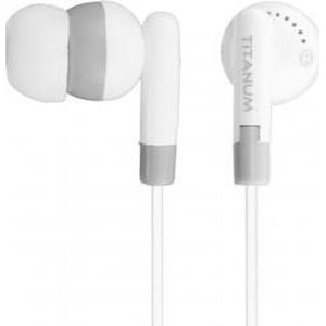 Titanum - TH103 - Koptelefoon - Wit - Bedraad - In-Ear