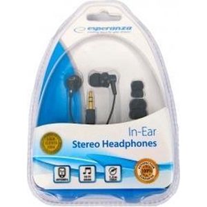 Esperanza - EH124 - Oordopjes - Zwart - Bedraad