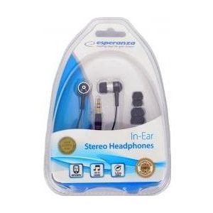 Esperanza - EH128 - Koptelefoon - Zwart - Zilver