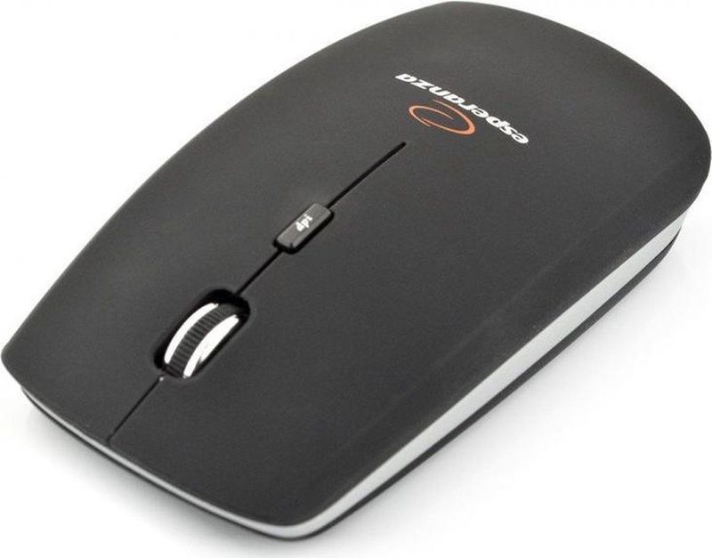 Esperanza EM120K Mac-Style Radio Transfer, PC Mouse, PC/Mac, 2 Ways