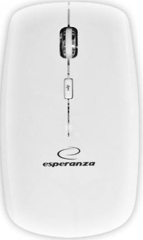 Esperanza - EM120W - Muis - Grijs - Draadloos - Optisch - 2400 DPI