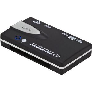Esperanza - EA129 - Kaartlezer - Zwart - USB 2.0