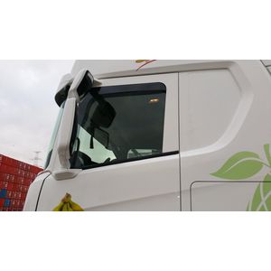 Scania new next Generation Albatros windschermen set licht getint a 2 stuks type S / R model vanaf 2016 pasvorm raamspoilers fenders visors