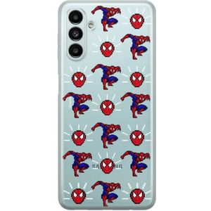 ERT GROUP mobiel telefoonhoesje voor Samsung A13 5G/ A04s origineel en officieel erkend Marvel patroon Spider Man 025 optimaal aangepast aan de vorm van de mobiele telefoon, gedeeltelijk bedrukt