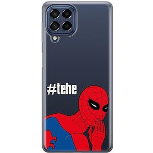 ERT GROUP mobiel telefoonhoesje voor Samsung M33 5G origineel en officieel erkend Marvel patroon Spider Man 028 optimaal aangepast aan de vorm van de mobiele telefoon, gedeeltelijk bedrukt