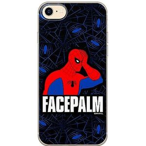 ERT GROUP Voor iPhone 7/8/SE 2/SE 3 originele en officieel gelicentieerde Marvel Spider Man 029 mobiele telefoonhoes geschikt voor mobiele telefoon vorm tpu hoes
