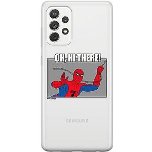 ERT GROUP mobiel telefoonhoesje voor Samsung A52 5G / A52 LTE 4G / A52S 5G origineel en officieel erkend Marvel patroon Spider Man 032, gedeeltelijk bedrukt