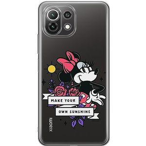 ERT GROUP Coque de téléphone portable pour Xiaomi 11 LITE 4G / 11 LITE 5G Original et sous licence officielle Disney motif Minnie 073 adapté à la forme du téléphone portable, partiel imprimé