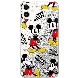 ERT GROUP mobiel telefoonhoesje voor Apple Iphone 11 origineel en officieel erkend Disney patroon Mickey 050 optimaal, met glitter overloopeffect