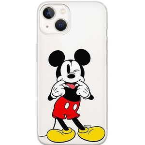ERT GROUP mobiel telefoonhoesje voor Iphone 13 MINI origineel en officieel erkend Disney patroon Mickey 053 optimaal aangepast aan de vorm van de mobiele telefoon, gedeeltelijk bedrukt