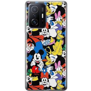 ERT GROUP mobiel telefoonhoesje voor Xiaomi 11T 5G / 11T PRO 5G origineel en officieel erkend Disney patroon Disney Friends 015 aangepast aan de vorm van de mobiele telefoon, hoesje is gemaakt van TPU