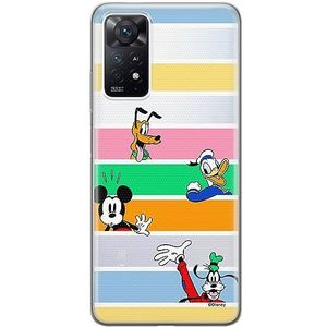 ERT GROUP mobiel telefoonhoesje voor Xiaomi REDMI NOTE 11 PRO 5G/ 11 PRO 4G origineel en officieel erkend Disney patroon Disney Friends 017, gedeeltelijk bedrukt