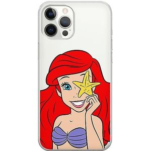 ERT GROUP Originele iPhone 12 Pro Max mobiele telefoonhoes met officiële licentie Disney Ariel 009-patroon perfect passend bij de vorm van de mobiele telefoon, gedeeltelijk bedrukt