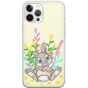 ERT GROUP Originele iPhone 12/12 Pro mobiele telefoonhoes met officiële licentie Disney Thumper 004-patroon perfect passend bij de vorm van de mobiele telefoon, TPU-hoes