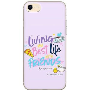 ERT GROUP Coque de téléphone portable pour Iphone 7/8/ SE 2/ SE 3 Original et sous licence officielle Friends motif Friends 024 adapté à la forme du téléphone portable, coque en TPU