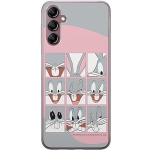 ERT GROUP Mobiele telefoonhoes voor Samsung A14 4G/5G Original en officieel gelicentieerd Looney Tunes Bugs 015-patroon perfect passend bij de vorm van de mobiele telefoon, TPU-hoes