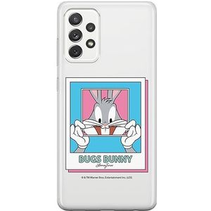 ERT GROUP Mobiele telefoonhoes voor Samsung A52 5G / A52 LTE 4G / A52S 5G origineel en officieel gelicentieerd Looney Tunes Bugs 024-patroon, gedeeltelijk bedrukt