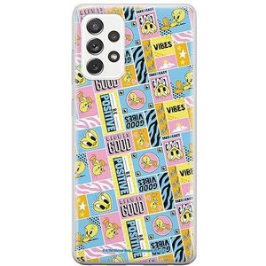 ERT GROUP mobiel telefoonhoesje voor Samsung A52 5G / A52 LTE 4G / A52S 5G origineel en officieel erkend Looney Tunes patroon Tweety 012, hoesje is gemaakt van TPU