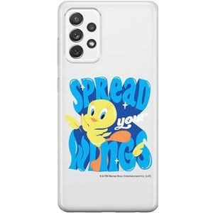 ERT GROUP mobiel telefoonhoesje voor Samsung A52 5G / A52 LTE 4G / A52S 5G origineel en officieel erkend Looney Tunes patroon Tweety 014, gedeeltelijk bedrukt
