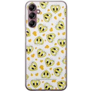 ERT GROUP mobiel telefoonhoesje voor Samsung A14 4G/5G origineel en officieel erkend Looney Tunes patroon Tweety 017 optimaal aangepast aan de vorm van de mobiele telefoon, hoesje is gemaakt van TPU