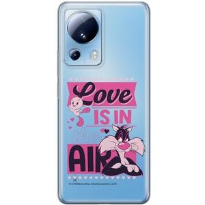 ERT GROUP Coque de téléphone portable pour Xiaomi 13 LITE/CIVI 2 Original et sous licence officielle Looney Tunes motif Sylvester & Tweety 007, partiel imprimé