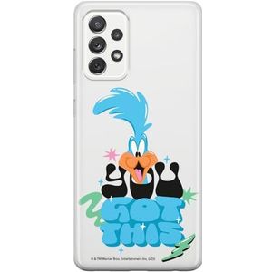 ERT GROUP Mobiele telefoonhoes voor Samsung A52 5G / A52 LTE 4G / A52S 5G origineel en officieel gelicentieerd Looney Tunes Roadrunner 003-patroon, gedeeltelijk bedrukt