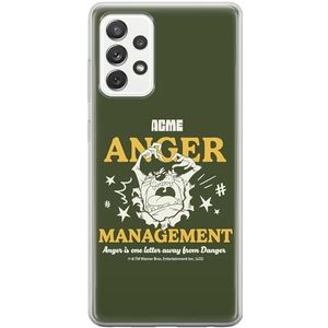 ERT GROUP Mobiele telefoonhoes voor Samsung A52 5G / A52 LTE 4G / A52S 5G origineel en officieel gelicentieerd Looney Tunes Tasmanian patroon 006, TPU-hoes