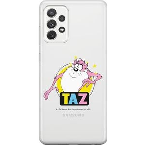 ERT GROUP Mobiele telefoonhoes voor Samsung A52 5G / A52 LTE 4G / A52S 5G origineel en officieel gelicentieerd Looney Tunes Tasmanian patroon 007, gedeeltelijk bedrukt