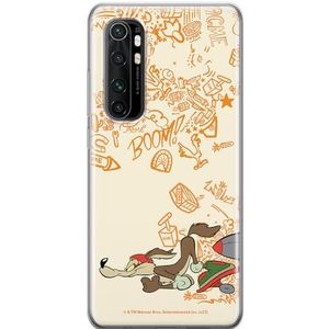 ERT GROUP mobiel telefoonhoesje voor Xiaomi MI NOTE 10 Lite origineel en officieel erkend Looney Tunes patroon Coyote 002 aangepast aan de vorm van de mobiele telefoon, hoesje is gemaakt van TPU