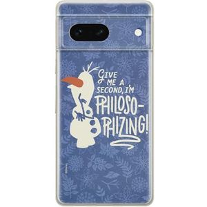 ERT GROUP mobiel telefoonhoesje voor Google PIXEL 7 origineel en officieel erkend Disney patroon Olaf 005 optimaal aangepast aan de vorm van de mobiele telefoon, hoesje is gemaakt van TPU