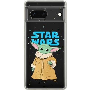 ERT GROUP mobiel telefoonhoesje voor Google PIXEL 7 origineel en officieel erkend Star Wars patroon Baby Yoda 032 optimaal aangepast aan de vorm van de mobiele telefoon, hoesje is gemaakt van TPU
