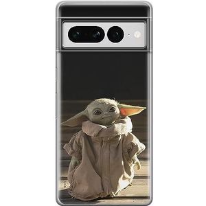 ERT GROUP Coque de téléphone portable pour Google PIXEL 7 PRO Original et sous licence officielle Star Wars motif Baby Yoda 001 parfaitement adapté à la forme du téléphone portable, coque en TPU