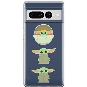 ERT GROUP Coque de téléphone portable pour Google PIXEL 7 PRO Original et sous licence officielle Star Wars motif Baby Yoda 007 parfaitement adapté à la forme du téléphone portable, coque en TPU