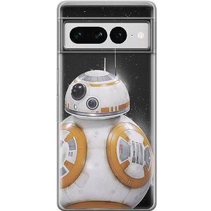 ERT GROUP Mobiele telefoonhoes voor Google PIXEL 7 PRO Original en officieel gelicentieerd Star Wars-patroon BB 8 006 perfect aangepast aan de vorm van de mobiele telefoon, TPU-hoes