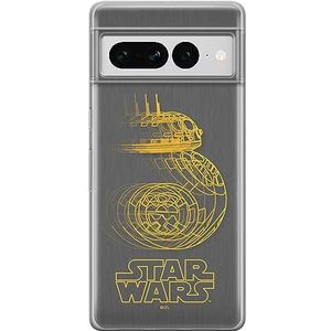 ERT GROUP mobiel telefoonhoesje voor Google PIXEL 7 PRO origineel en officieel erkend Star Wars patroon BB 8 007 optimaal aangepast aan de vorm van de mobiele telefoon, hoesje is gemaakt van TPU